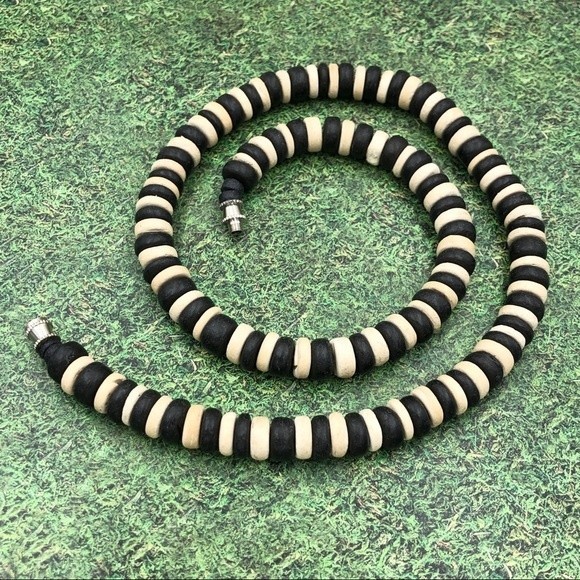 🍀 Coco Bead Unisex Surfer Bead Necklace - Picture 1 of 2